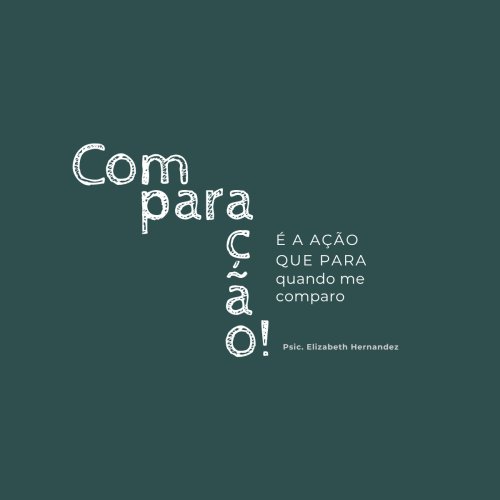 A paralisia da comparação: Por que sua ação para quando você olha para o lado?